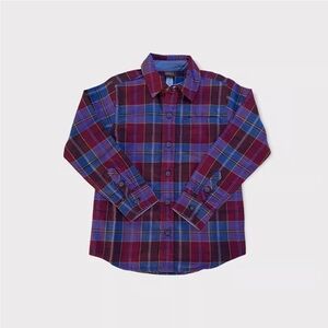 Tea Collection Boy’s Plaid Flannel Shirt